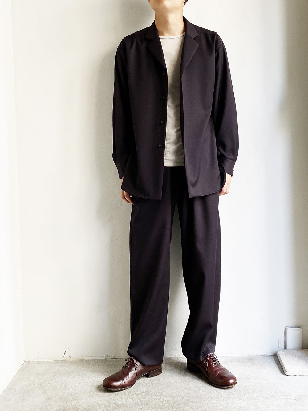 SALE|公式通販| un/unbient easy trousers (smoke brown) growthcenter