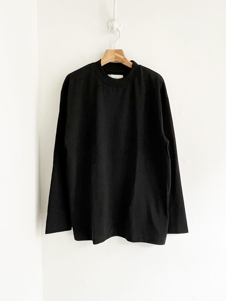 MUYA _ クルーネックTシャツ / Black