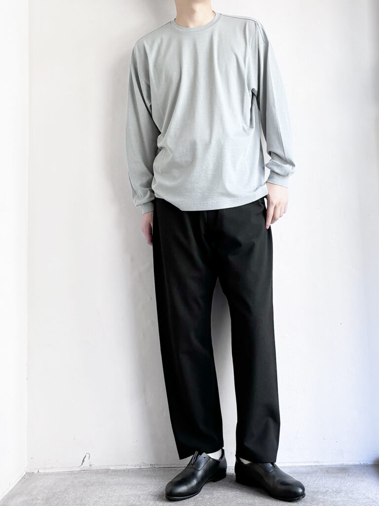 YAECA  _ 2way  Trousers Wide Easy / D.charcoal